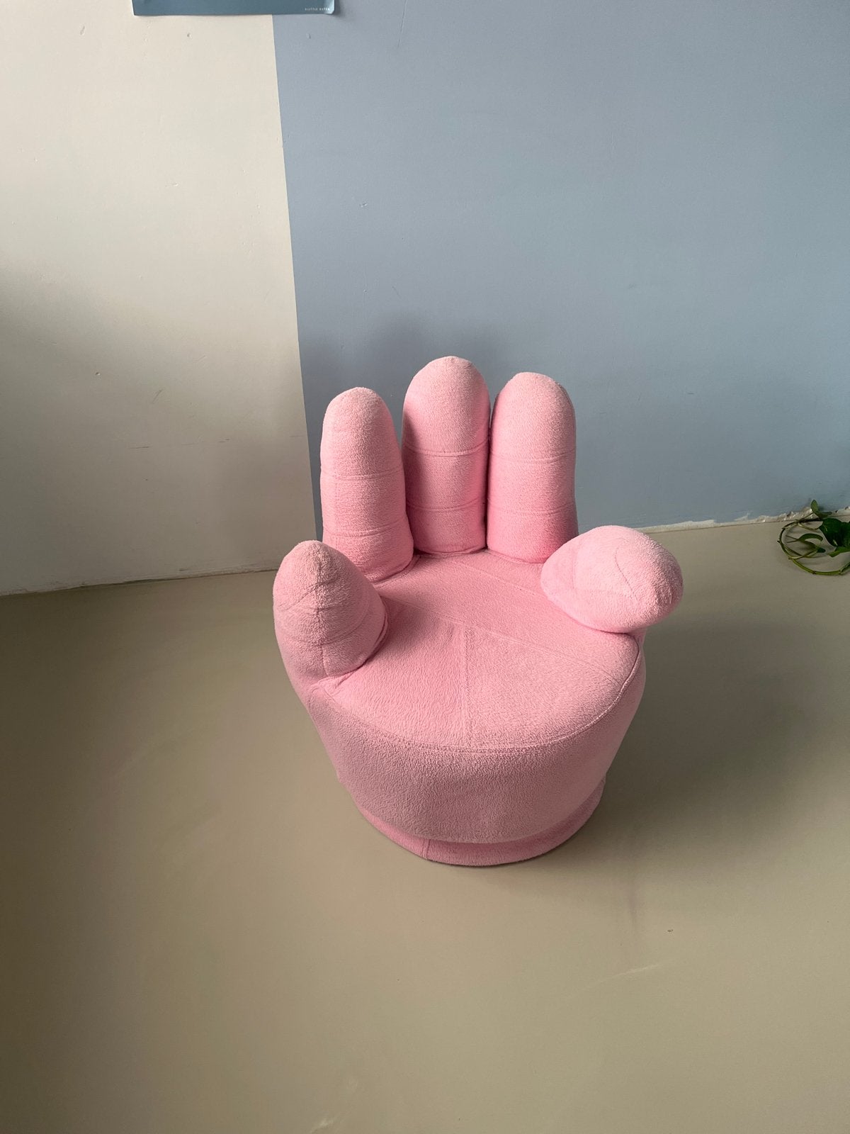 Roze Hand Stoel - Uniek Design, Ophalen, Gebruikt, Overige kleuren, Eén