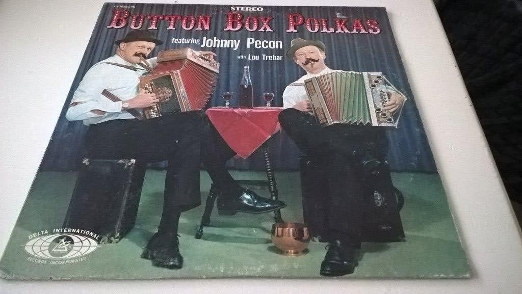 JOHNNY  PECON   with  LOU  TREBAR, Cd's en Dvd's, LP, Overige genres, Ophalen of Verzenden, Zo goed als nieuw
