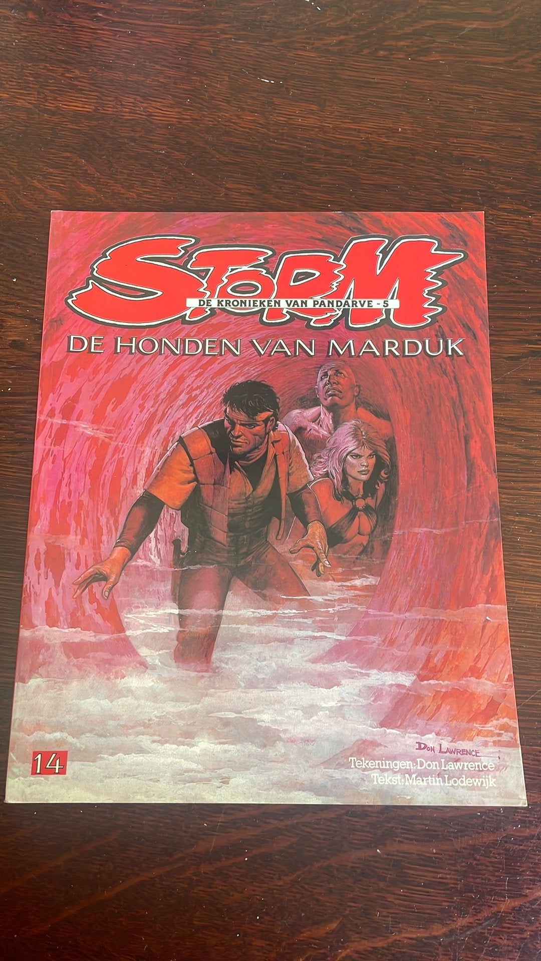 Storm - de kronieken van pandarve 5 - de honden van marduk, Eén stripboek, Ophalen of Verzenden, Zo goed als nieuw