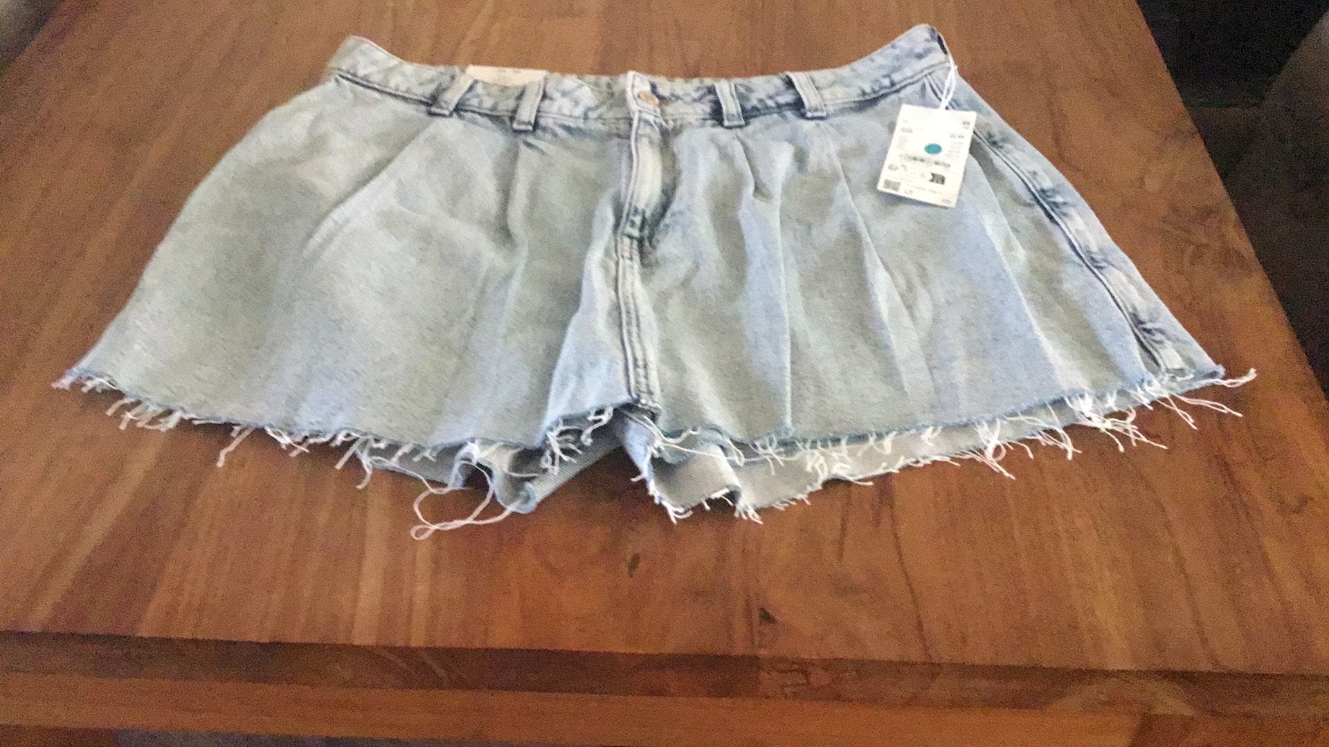 Skort korte broek met een rokje nieuw, Ophalen, Kort, Blauw, Maat 42/44 (L)