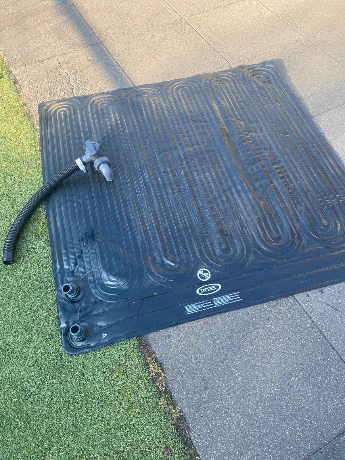 Intex solarmat, Tuin en Terras, Ophalen, Zo goed als nieuw