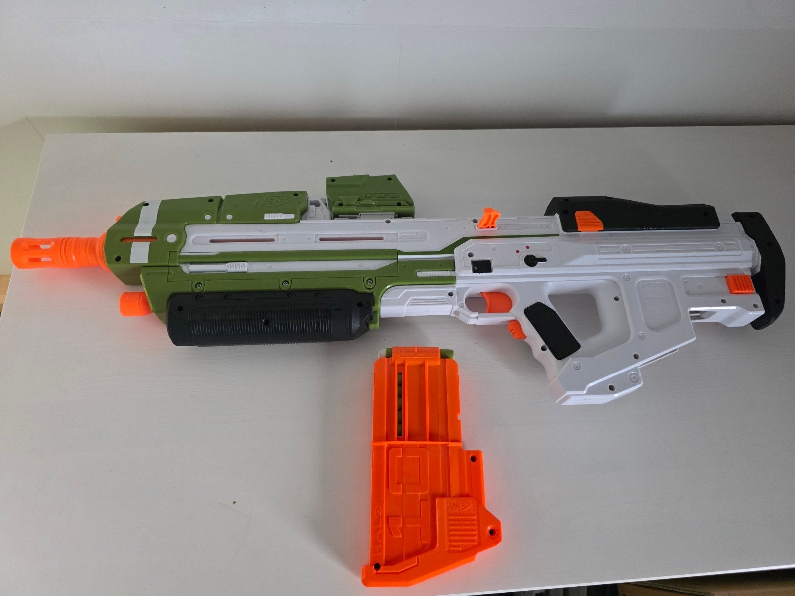 Nerf Halo MA40 Blaster - Zo goed als nieuw, Ophalen, Zo goed als nieuw, Jongen of Meisje