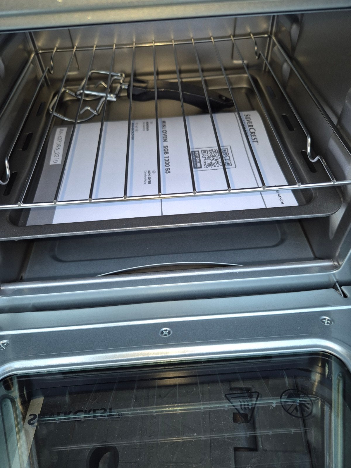 mini oven silvercrest. nooit gebruikt, Ophalen, Minder dan 45 cm, Minder dan 45 cm, Vrijstaand