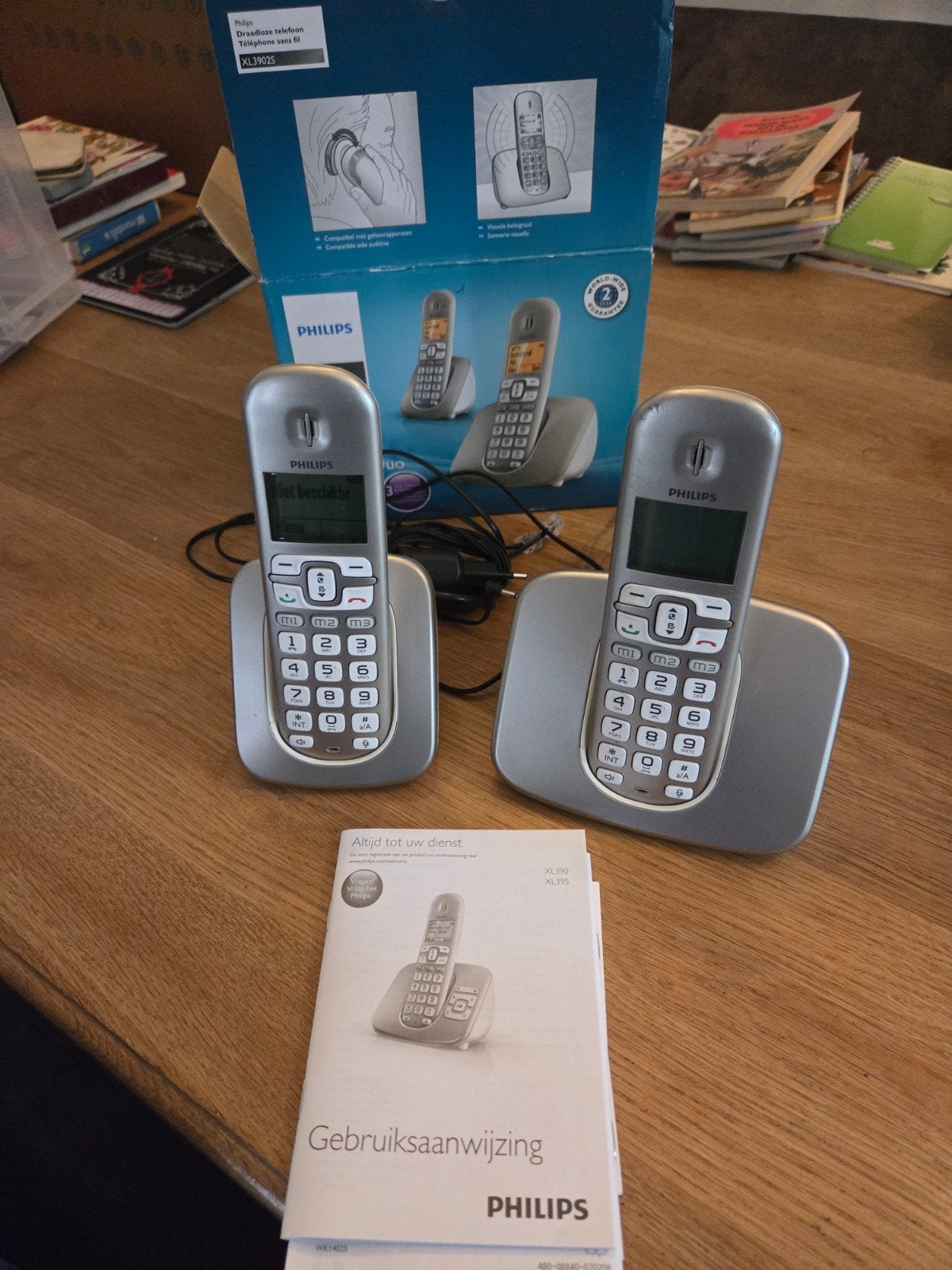 Philips SoClear XL390 duo december telefoons, Ophalen of Verzenden, Nieuw, 1 handset