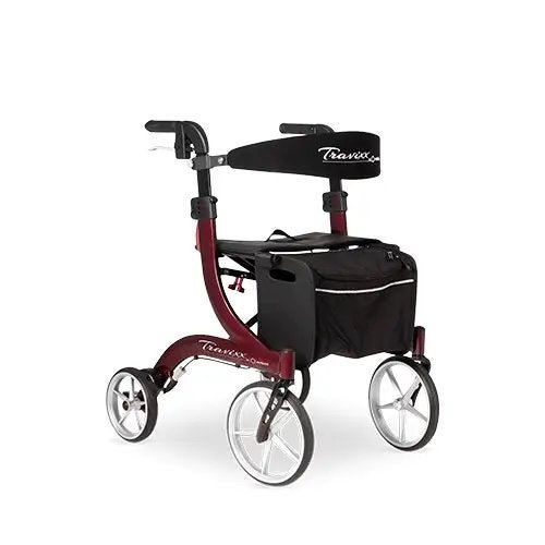 Travixx Deluxe Rollator zo goed als nieuw, maat Medium, Diversen, Rollators, Ophalen, Opvouwbaar, Zo goed als nieuw