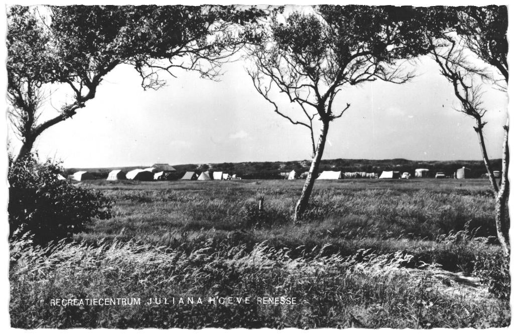 966624 Renesse Zeeland 1962 Recreatiecentrum Juliana Hoeve, Ophalen of Verzenden, 1960 tot 1980, Zeeland
