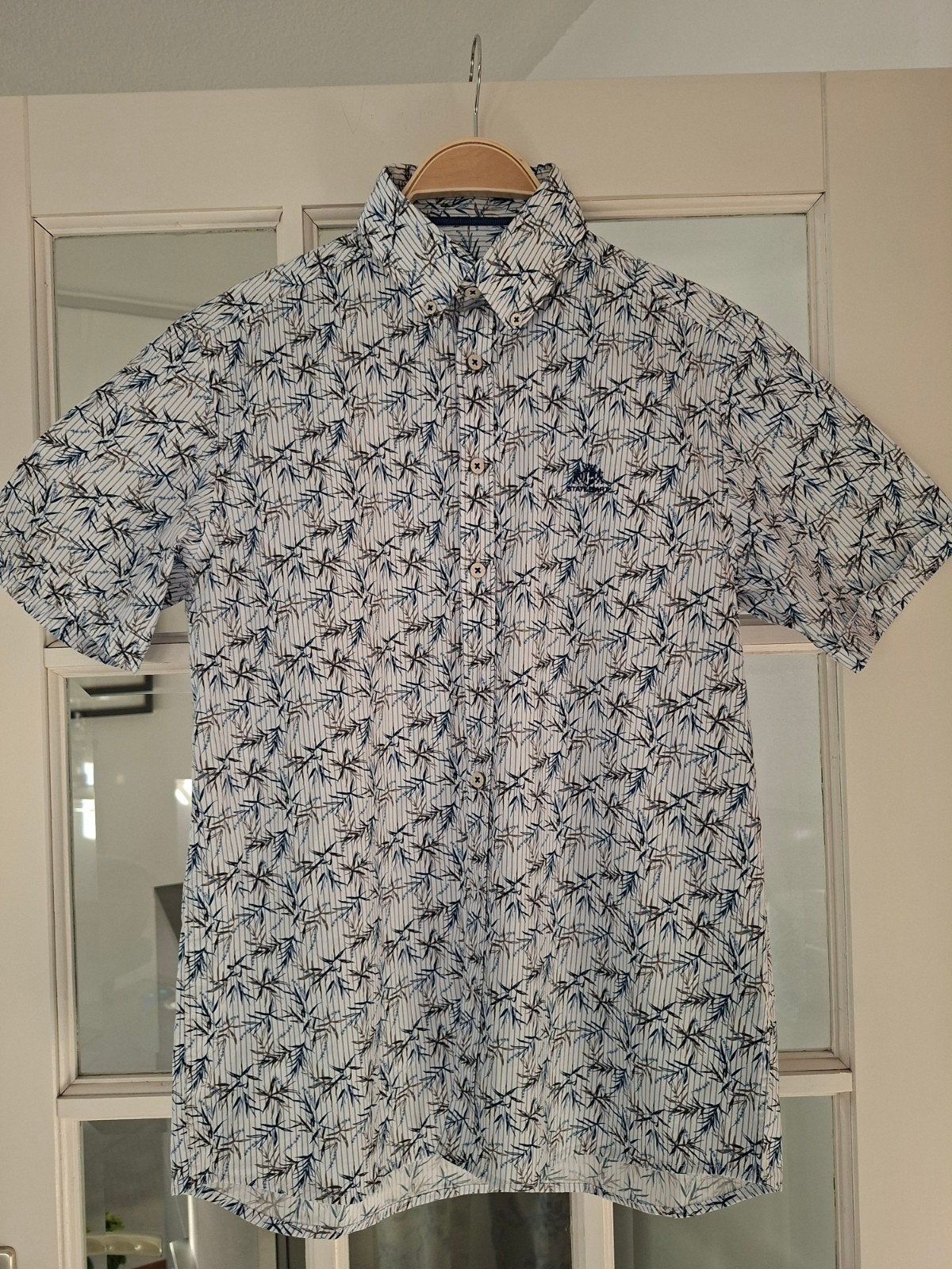 State Of Art overhemd korte mouw maat M, Kleding | Heren, State Of Art, Meerkleurig, Zo goed als nieuw, Halswijdte 39/40 (M)