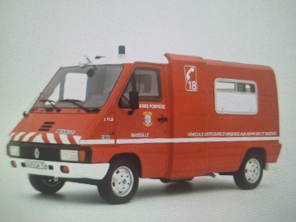 Renault Master T30 VSAB Pompiers OT1107 Ottomobile 1/18, Ophalen of Verzenden, Nieuw, Auto, OttOMobile