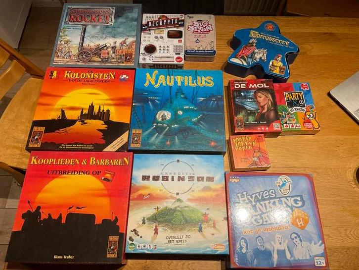 Bordspellen (los te koop), Hobby en Vrije tijd, Gezelschapsspellen | Bordspellen, Gebruikt, Een of twee spelers, Drie of vier spelers