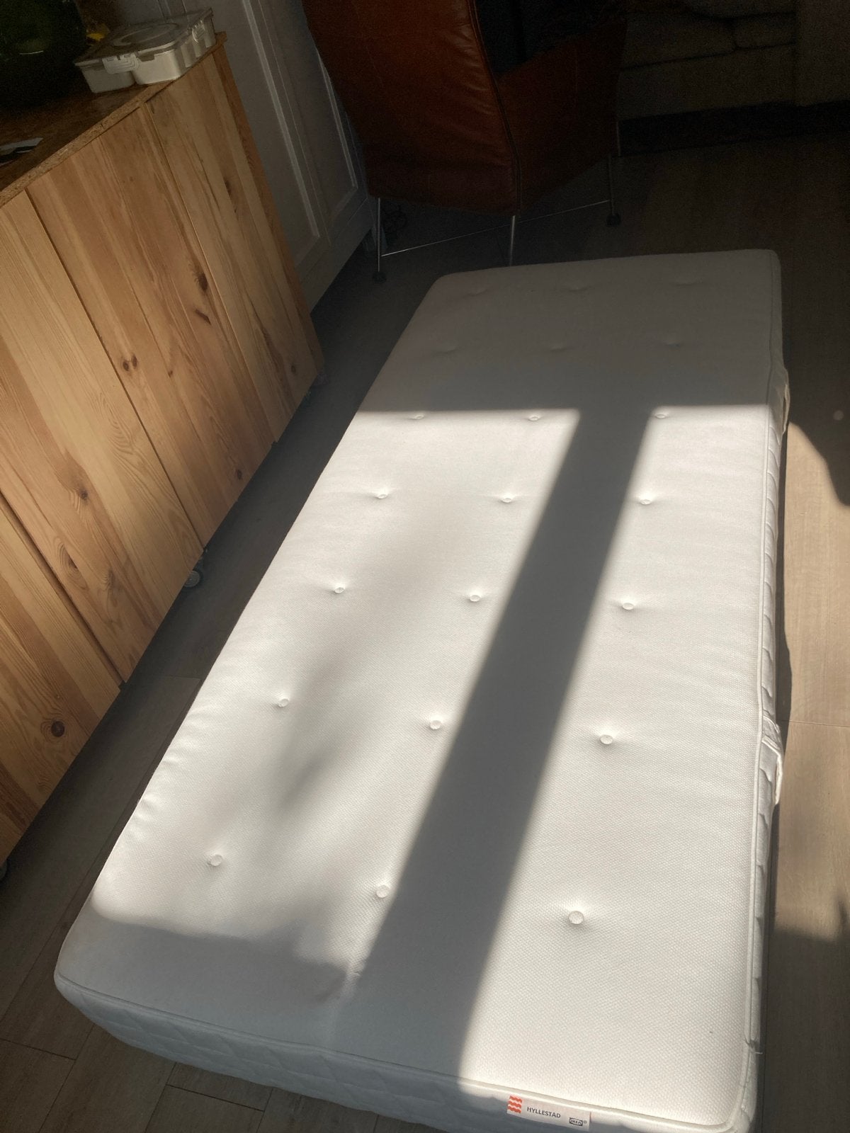 IKEA Hyllestad matras 90x200cm - Zeer goede staat, Huis en Inrichting, Ophalen, 90 cm, Eenpersoons, Zo goed als nieuw