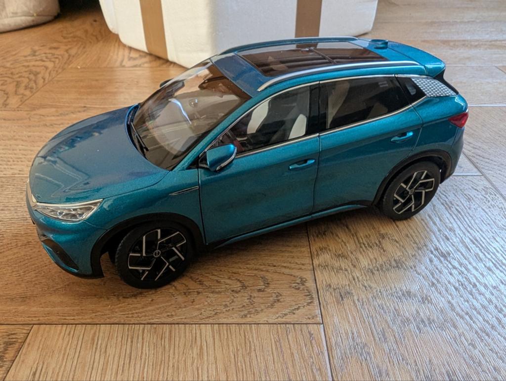 BYD Atto 3 Modelauto - Gedetailleerd Schaalmodel 1:18, Overige merken, Auto, 1:32 tot 1:50, Ophalen of Verzenden