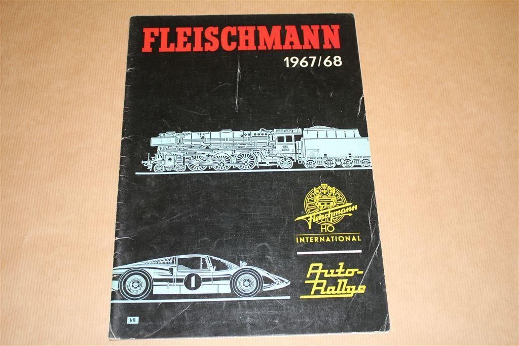 Catalogus - Fleischmann HO Int. - 1967/68, Hobby en Vrije tijd, Modeltreinen | H0, Gebruikt, Wagon, Wisselstroom, Märklin, Ophalen of Verzenden