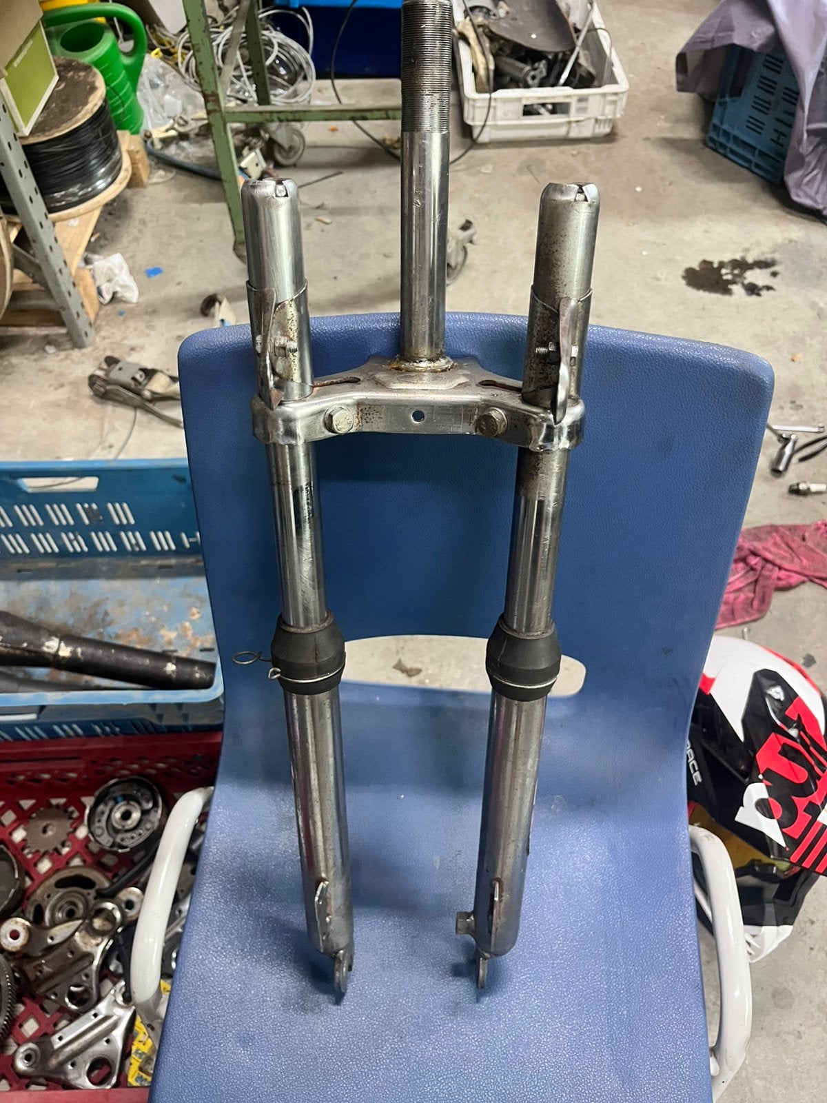 Puch maxi voorvork ebr, Fietsen en Brommers, Ophalen, Zo goed als nieuw, Frame