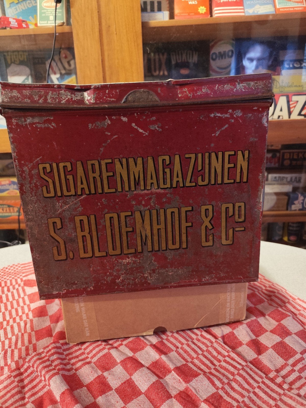 Winkelblik Sigarenmagazijnen S Blomhof&Co, Huis en Inrichting, Ophalen of Verzenden, Minder dan 50 cm