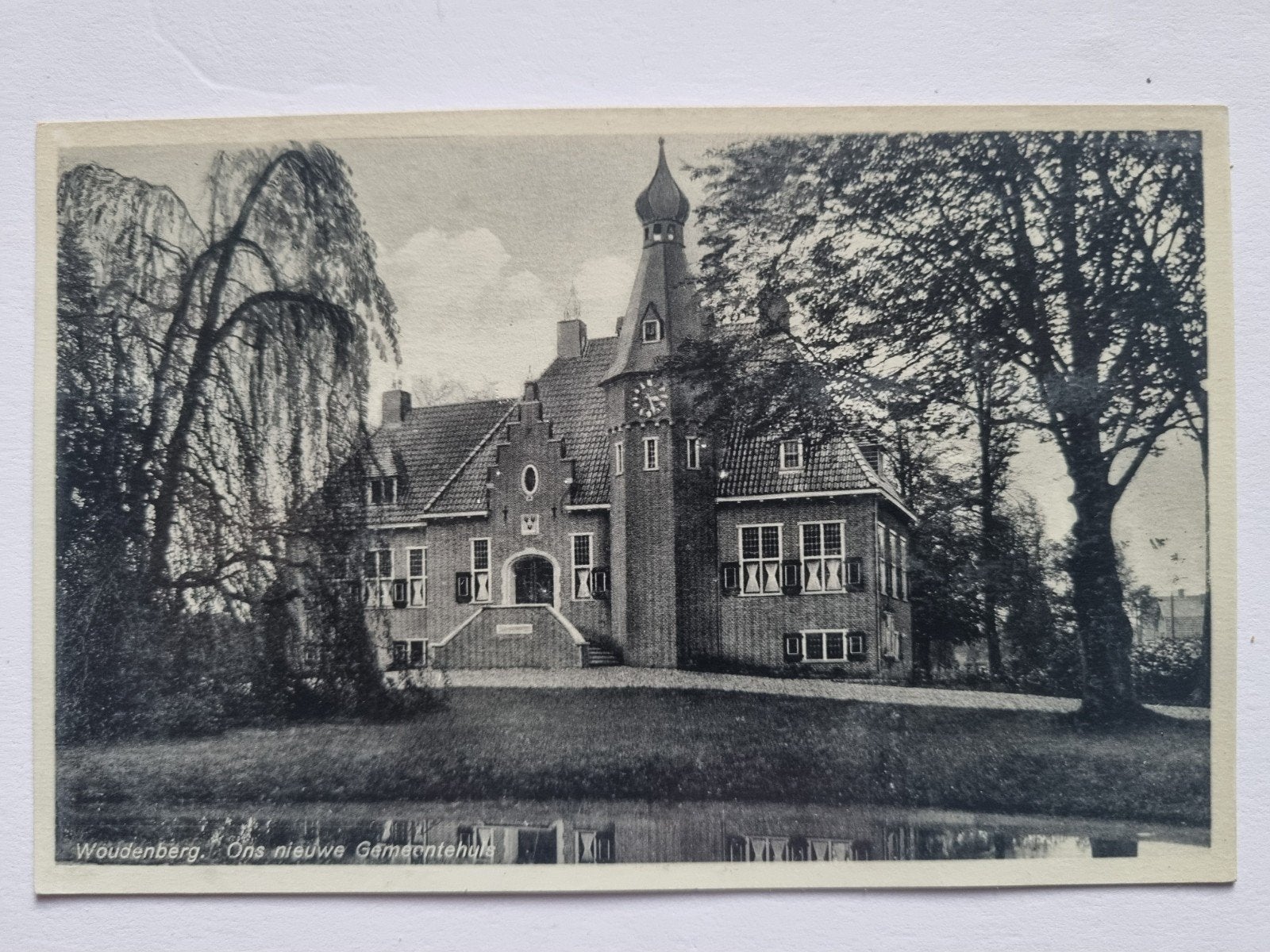 Woudenberg: Ons nieuwe Gemeentehuis, Ophalen of Verzenden, 1920 tot 1940, Ongelopen