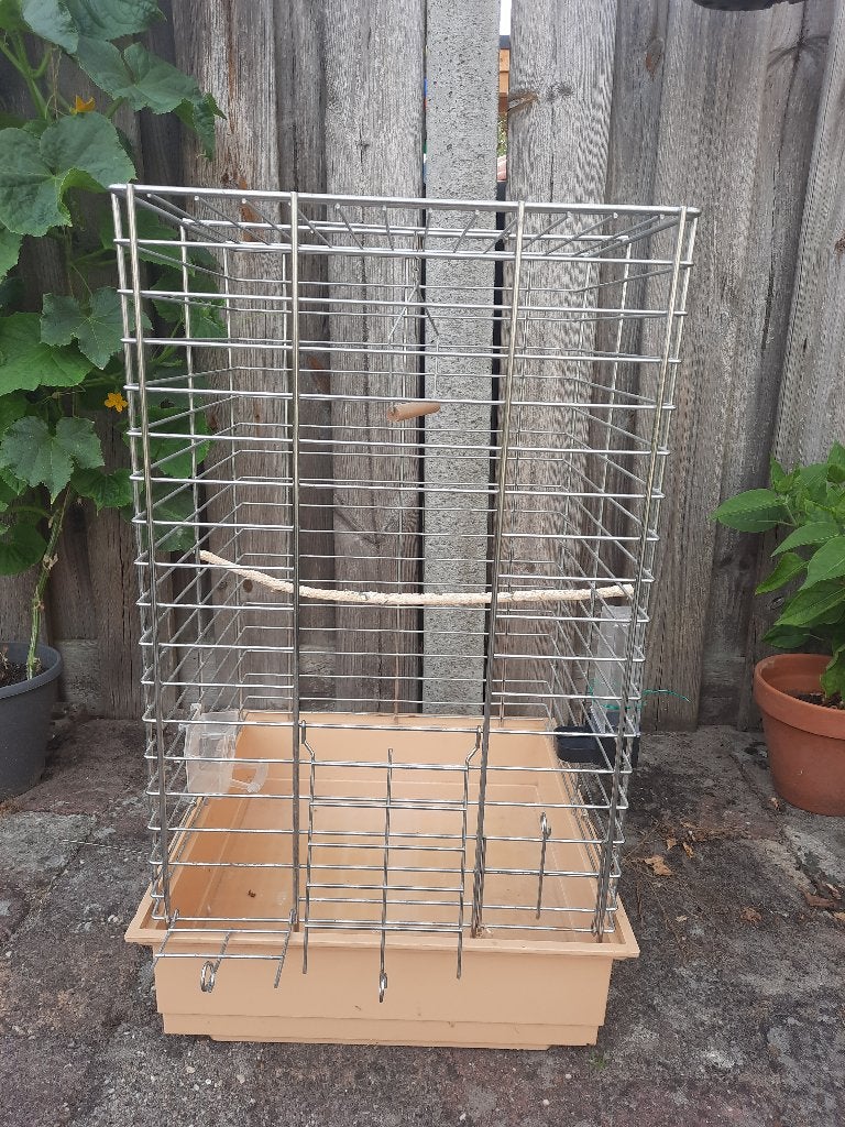 Vogelkooi, Dieren en Toebehoren, Ophalen, Gebruikt, Metaal, Vogelkooi