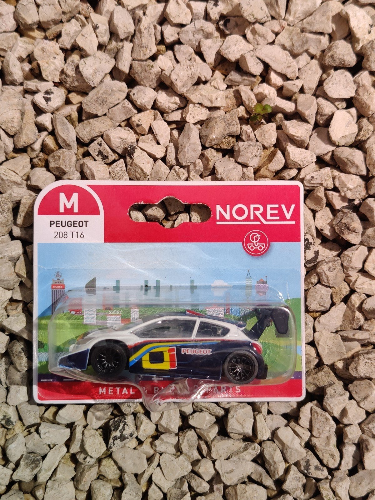 Norev Peugeot 208 T16 Pikes Peak, Ophalen of Verzenden, Auto