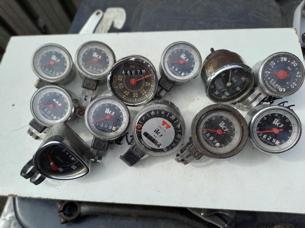 oldtimer kilometer tellers km teller, Fietsen en Brommers, Brommeronderdelen | Oldtimers, Gebruikt, Overige merken, Overige typen