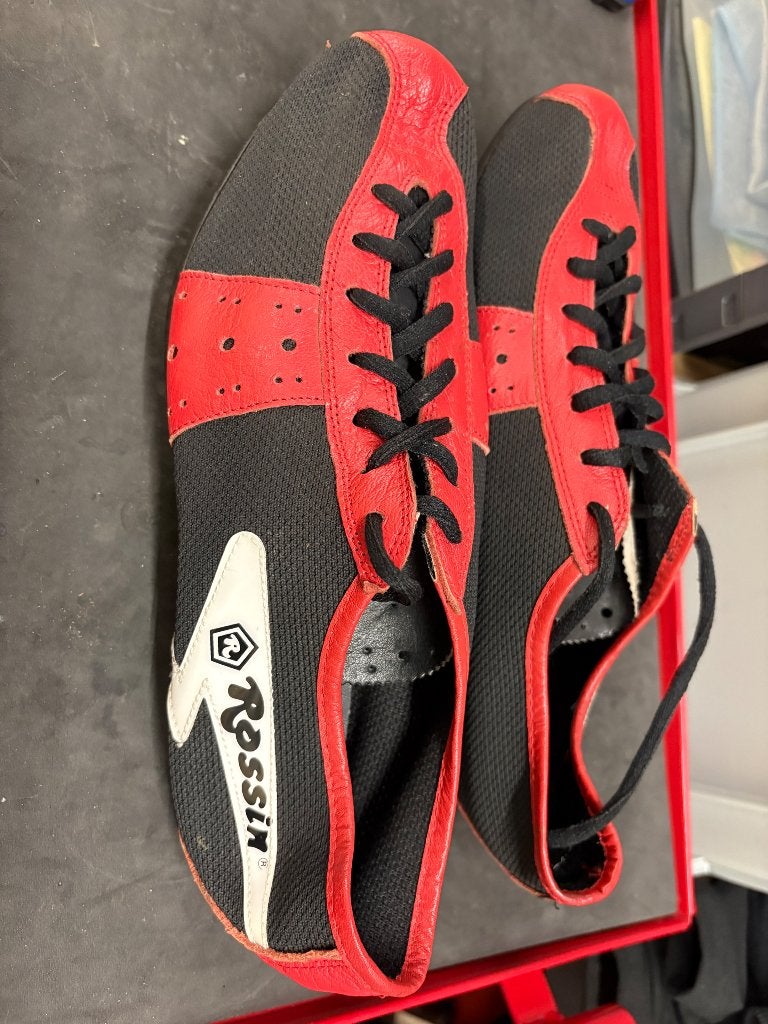 Lot retro fietsschoenen/wielerschoenen, Ophalen of Verzenden, Gebruikt, Overige maten, Schoenen