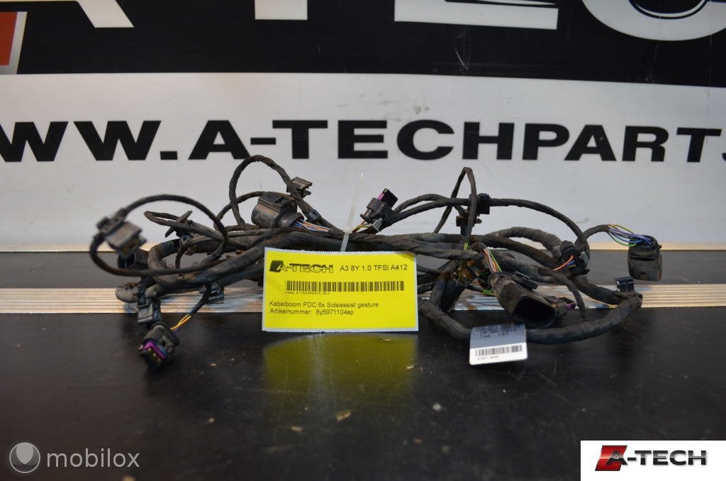 Kabelboom PDC achter Audi A3 Limousine 8Y (20->) 8y5971104ap, Audi, Gebruikt, Audi, Ophalen of Verzenden
