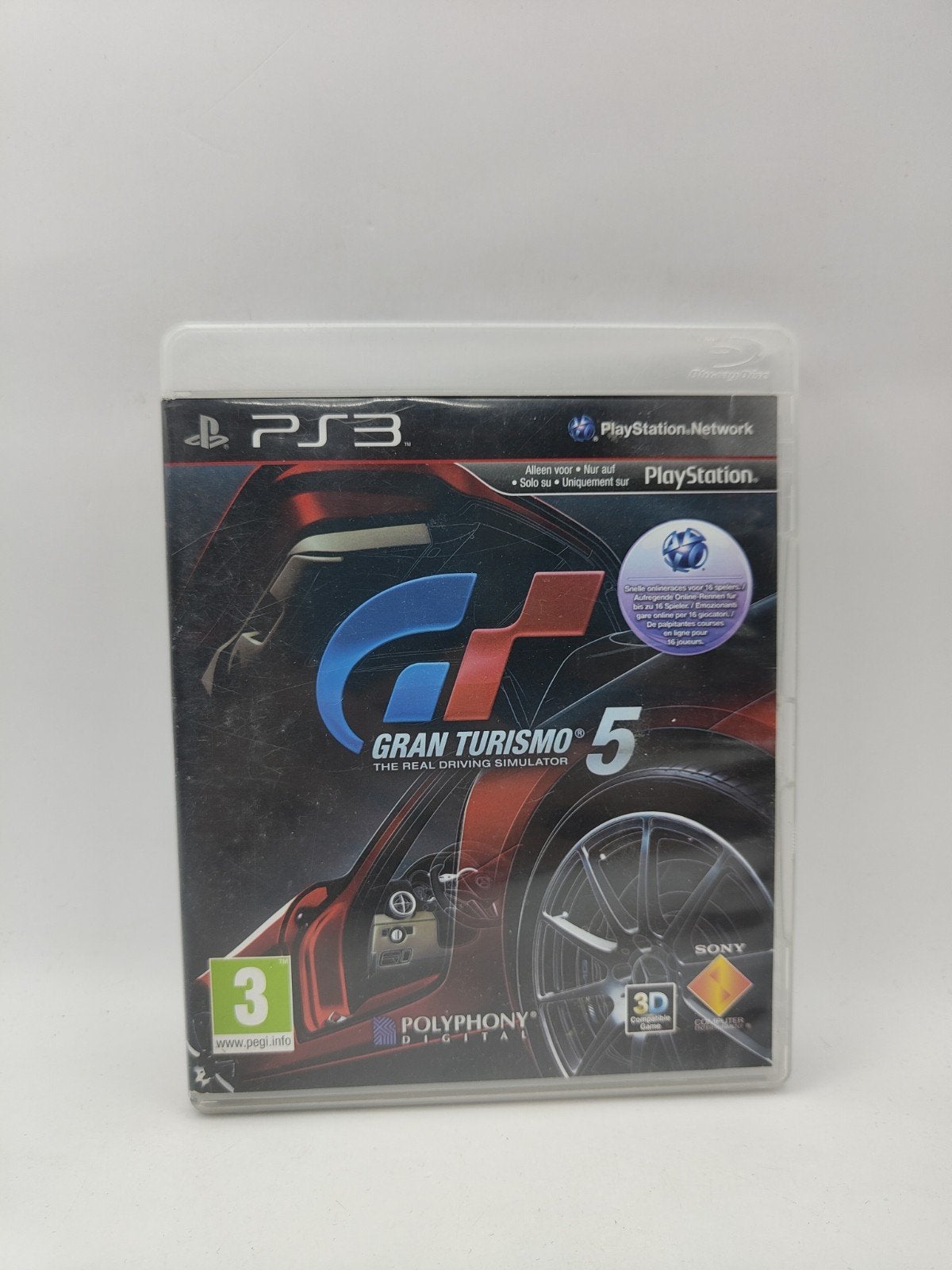 Gran Turismo 5 PS3, ., 1 speler, Ophalen of Verzenden, Zo goed als nieuw