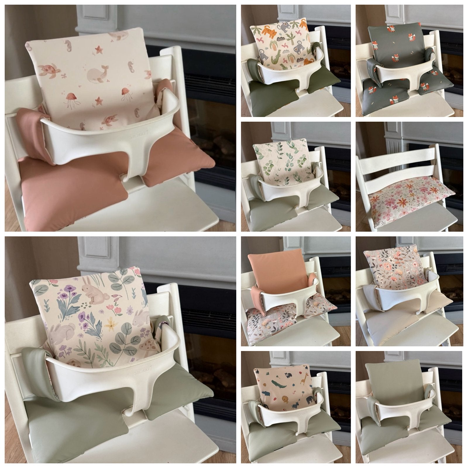 ♡ Mix&match geplastificeerde kussen Tripp Trapp kinderstoel, Kinderen en Baby's, Handmade by mo, Stoelverkleiner, Bymo.handmade@gmail.com