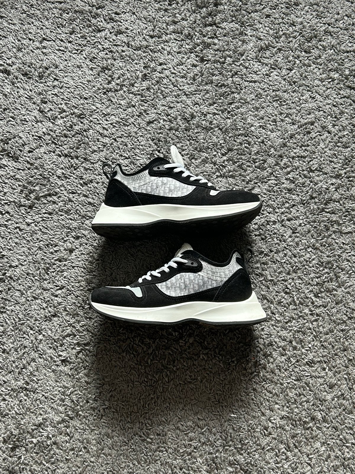 Dior B25 Sneakers Maat 40 - Zwart/Wit, Ophalen of Verzenden, Zo goed als nieuw, Zwart, Sneakers of Gympen