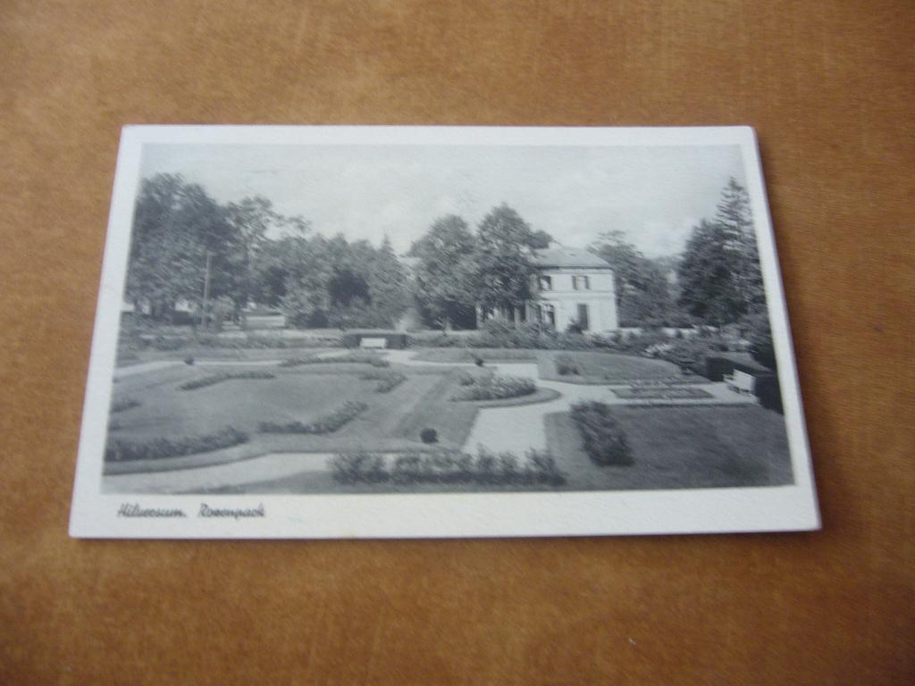 HILVERSUM  =  ROZENPARK   1942, Ophalen of Verzenden, 1940 tot 1960, Gelopen, Noord-Holland
