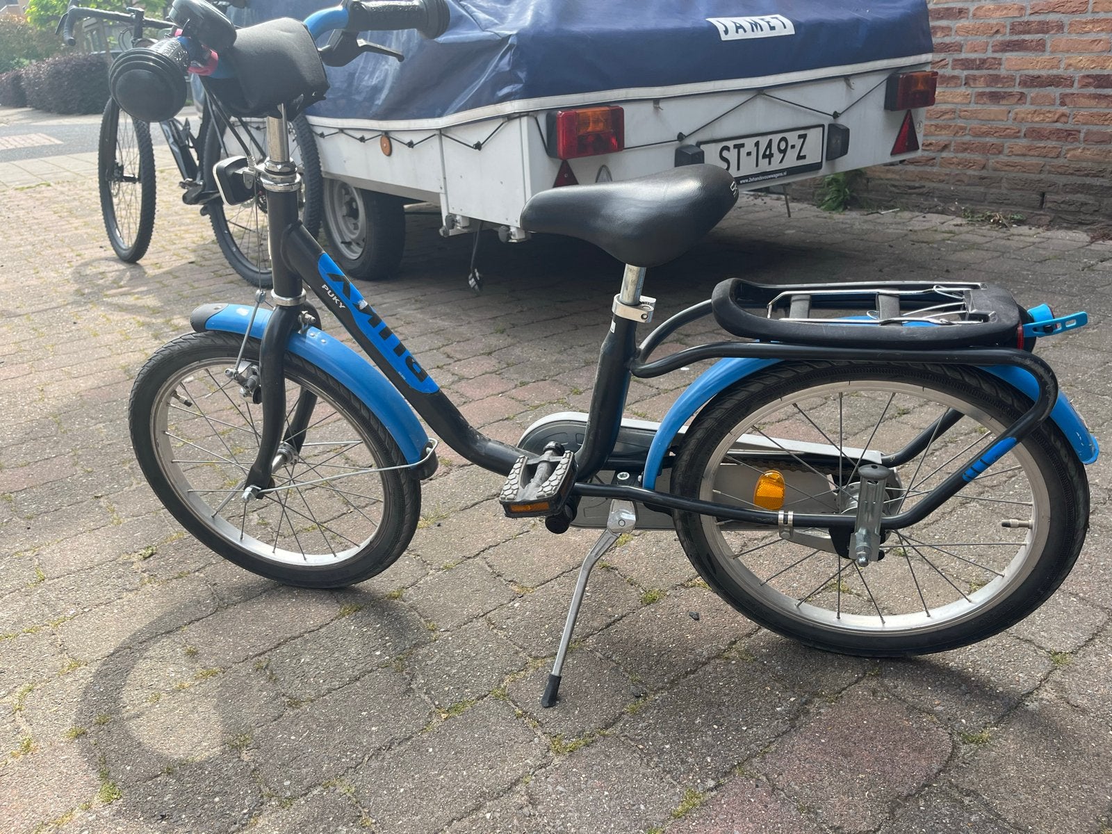 Puky kinderfiets 18 inch - Zo goed als nieuw, Ophalen, Zo goed als nieuw, Terugtraprem, 16 tot 20 inch