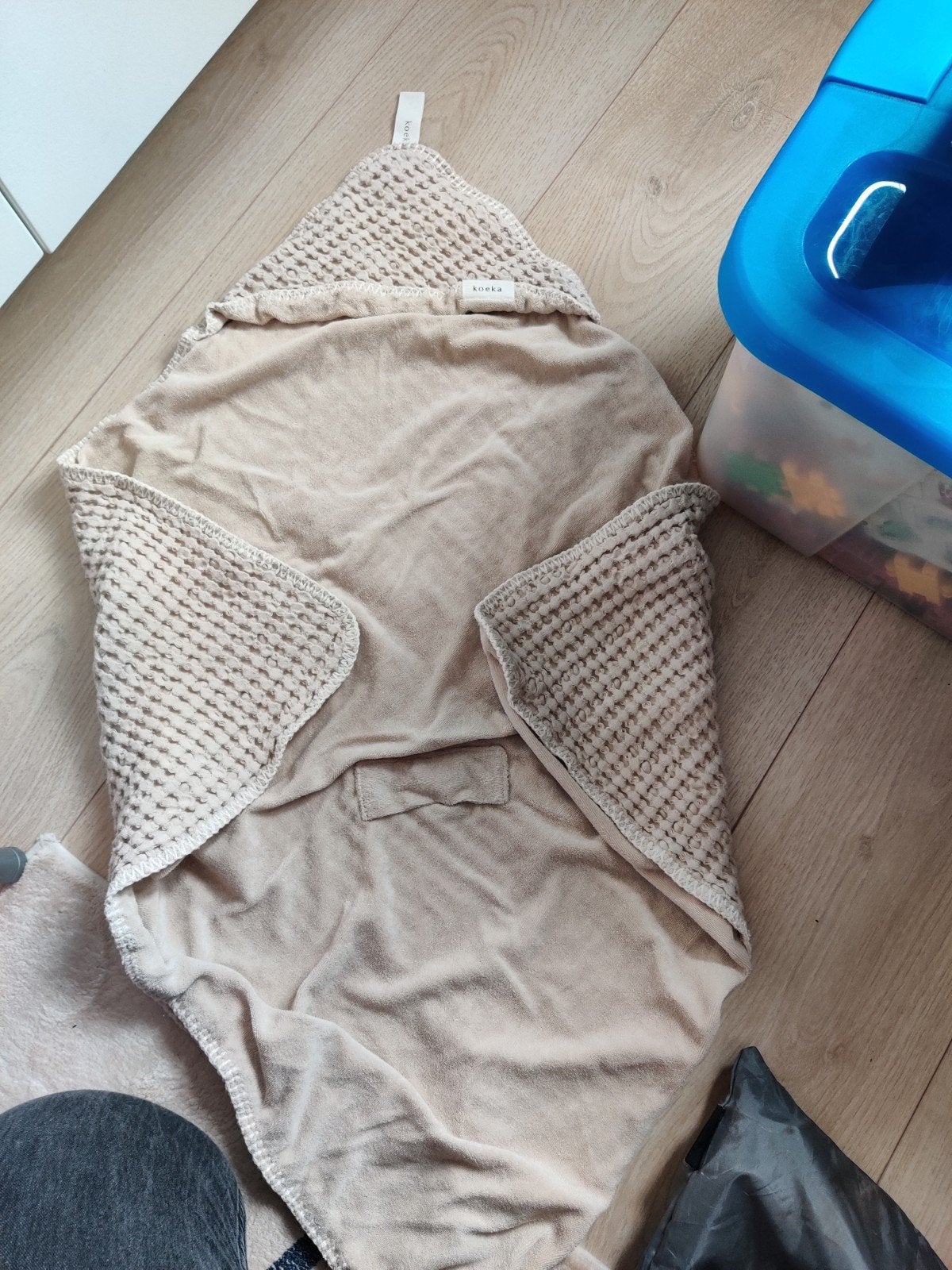 Koeka Wikkeldoek Wafelstof Zandkleur, Koeka, Ophalen of Verzenden, Zo goed als nieuw, Beige
