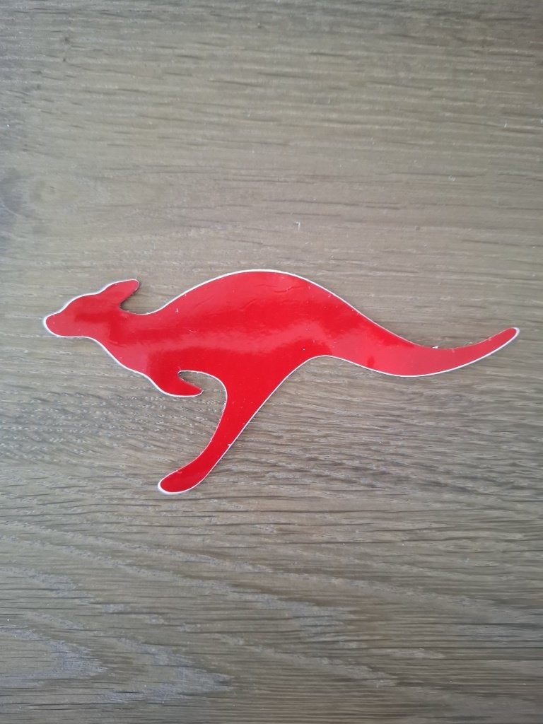 sticker kangoeroe, Verzamelen, Verzenden, Nieuw, Dier en Natuur