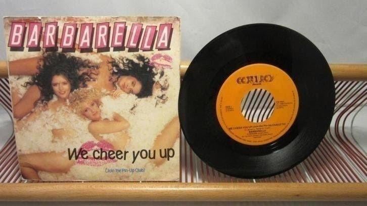 Barbarella, We Cheer You Up (Join The Pin-Up Club) (7"), Cd's en Dvd's, Gebruikt, 7 inch, Single, Ophalen of Verzenden