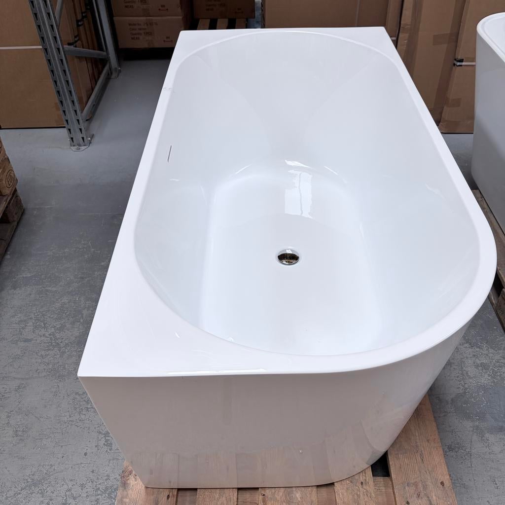 Acryl hoekbad Ligbad – Nieuw Luxe Bad Deal 150/75/58 nr274, Ophalen of Verzenden, Nieuw