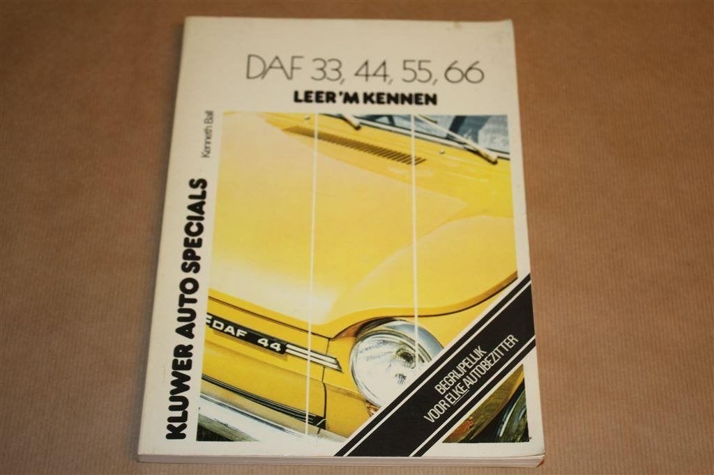 DAF 33, 44, 55, 66 - Leer \'m kennen - 1976, Auto diversen, Handleidingen en Instructieboekjes, Ophalen of Verzenden