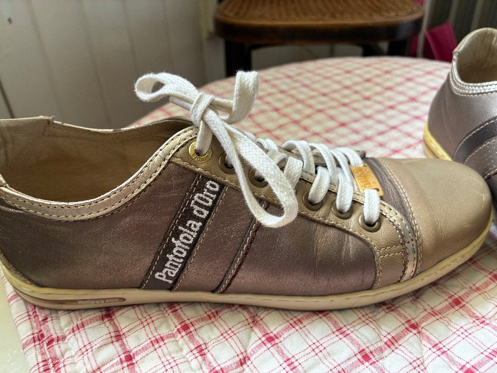 Damesschoenen maat 37, Beige, Ophalen of Verzenden, Sneakers of Gympen, Gedragen
