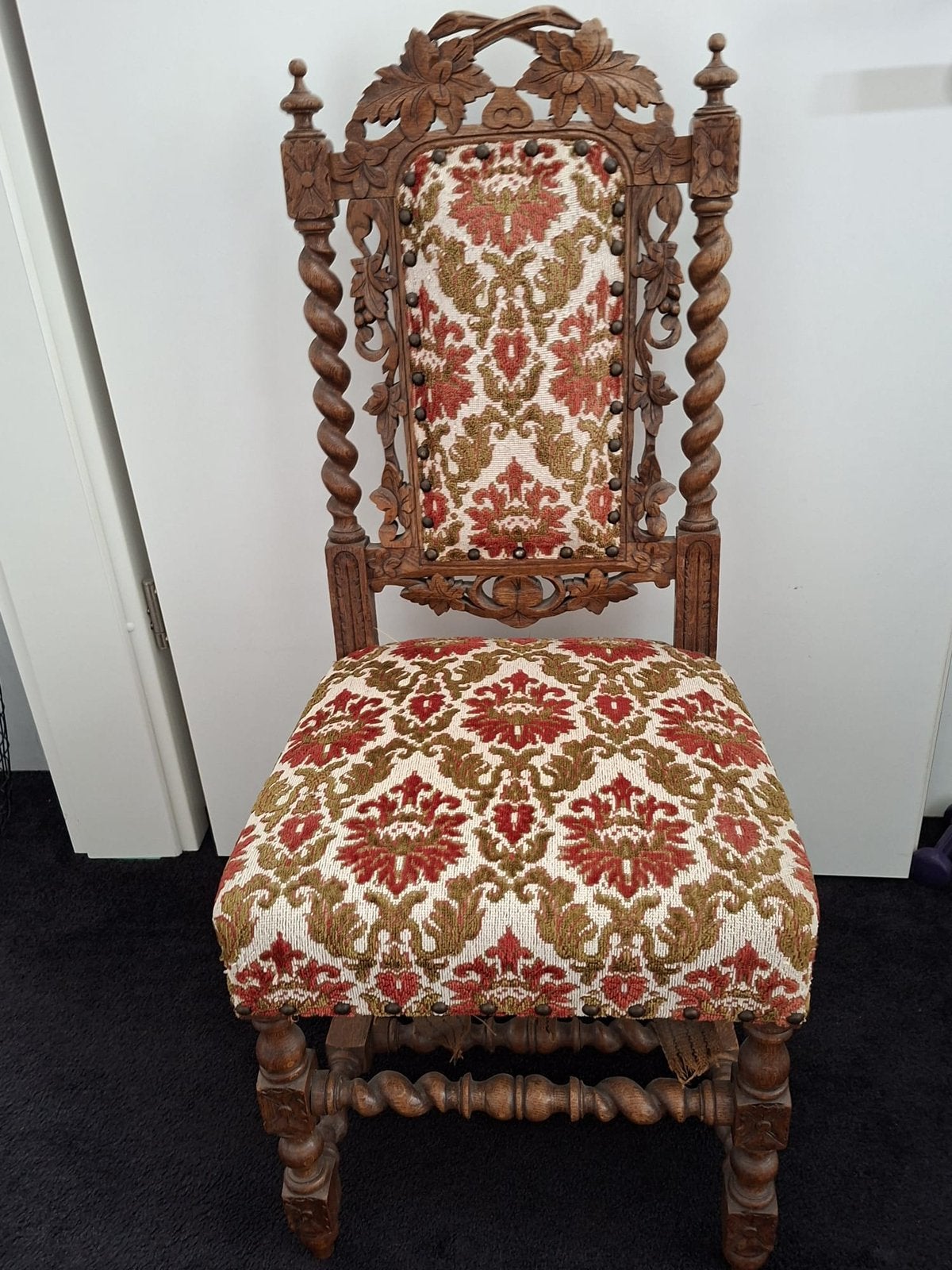 Antieke stoel, Antiek en Kunst, Antiek | Meubels | Stoelen en Banken, Ophalen of Verzenden