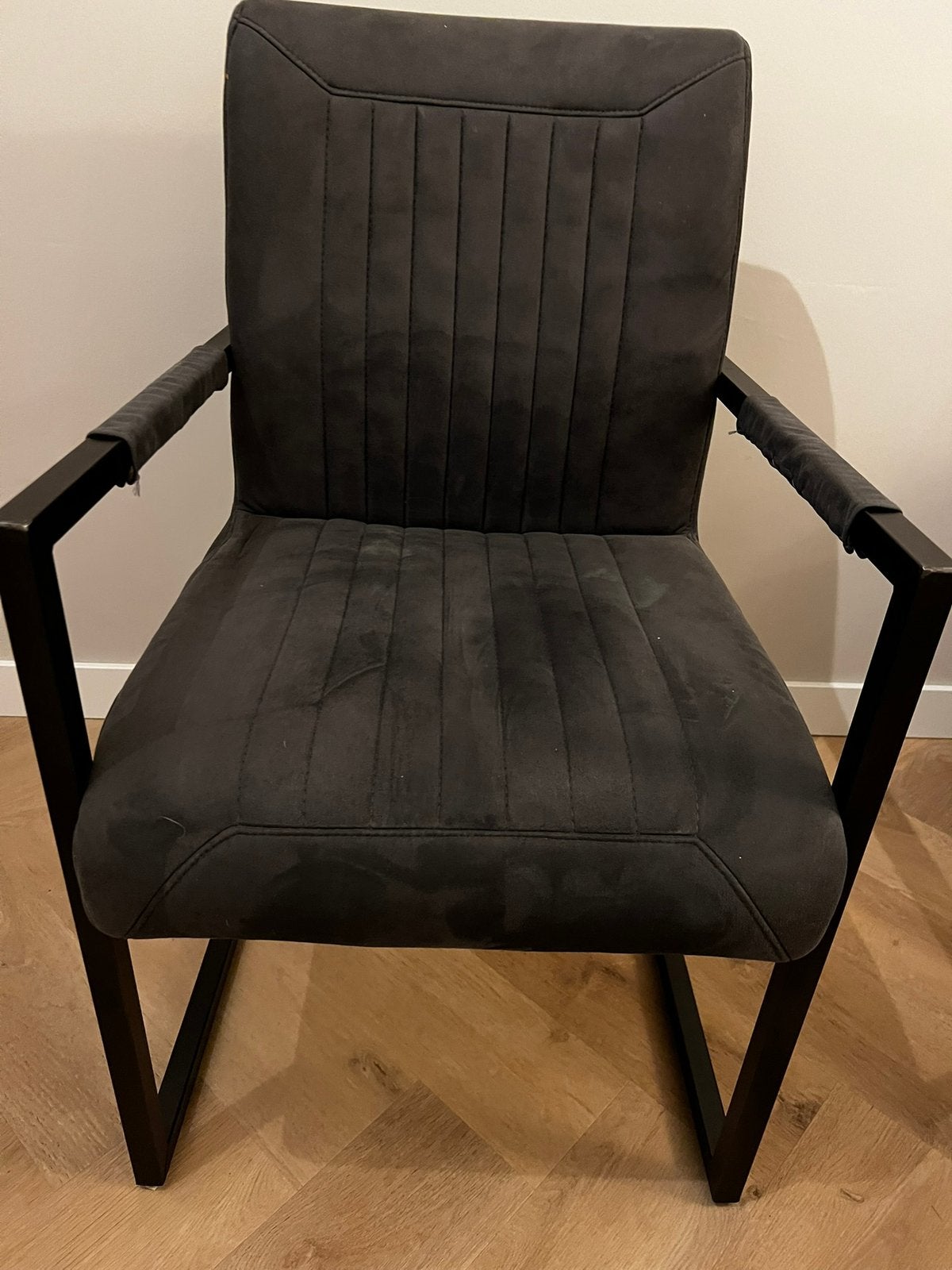 4x Pronto Parantino stoelen - 1losse leder armleuning, Ophalen, Zo goed als nieuw