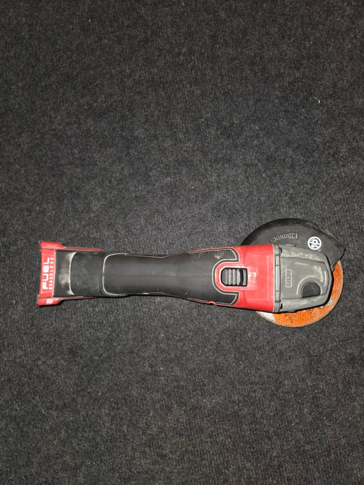 Milwaukee FUEL Haakse Slijper M18 FSAG125X, Ophalen of Verzenden, Gebruikt, 1000 watt of meer, Haakse handslijpmachine