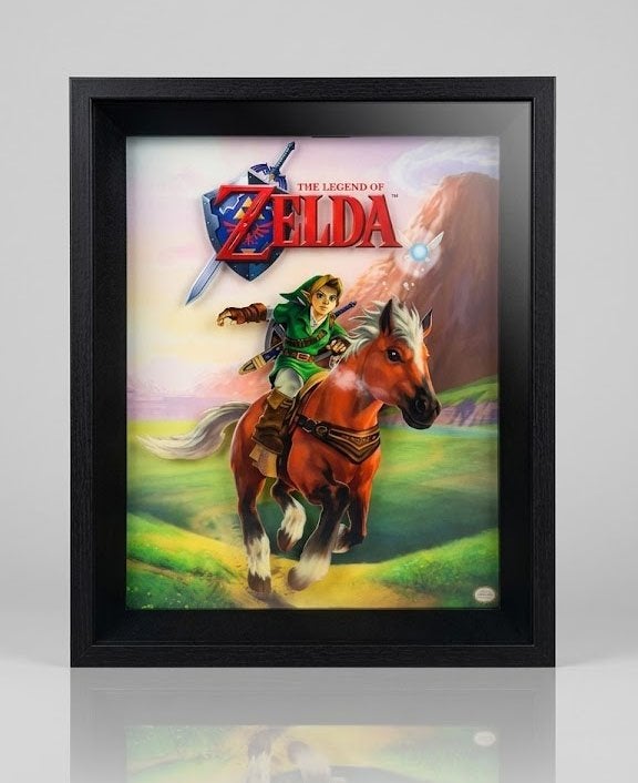 Partij holografische Zelda 3-d afbeelding in lijst, NHP International, Ophalen of Verzenden, Info@nhp-international.com, Nieuw