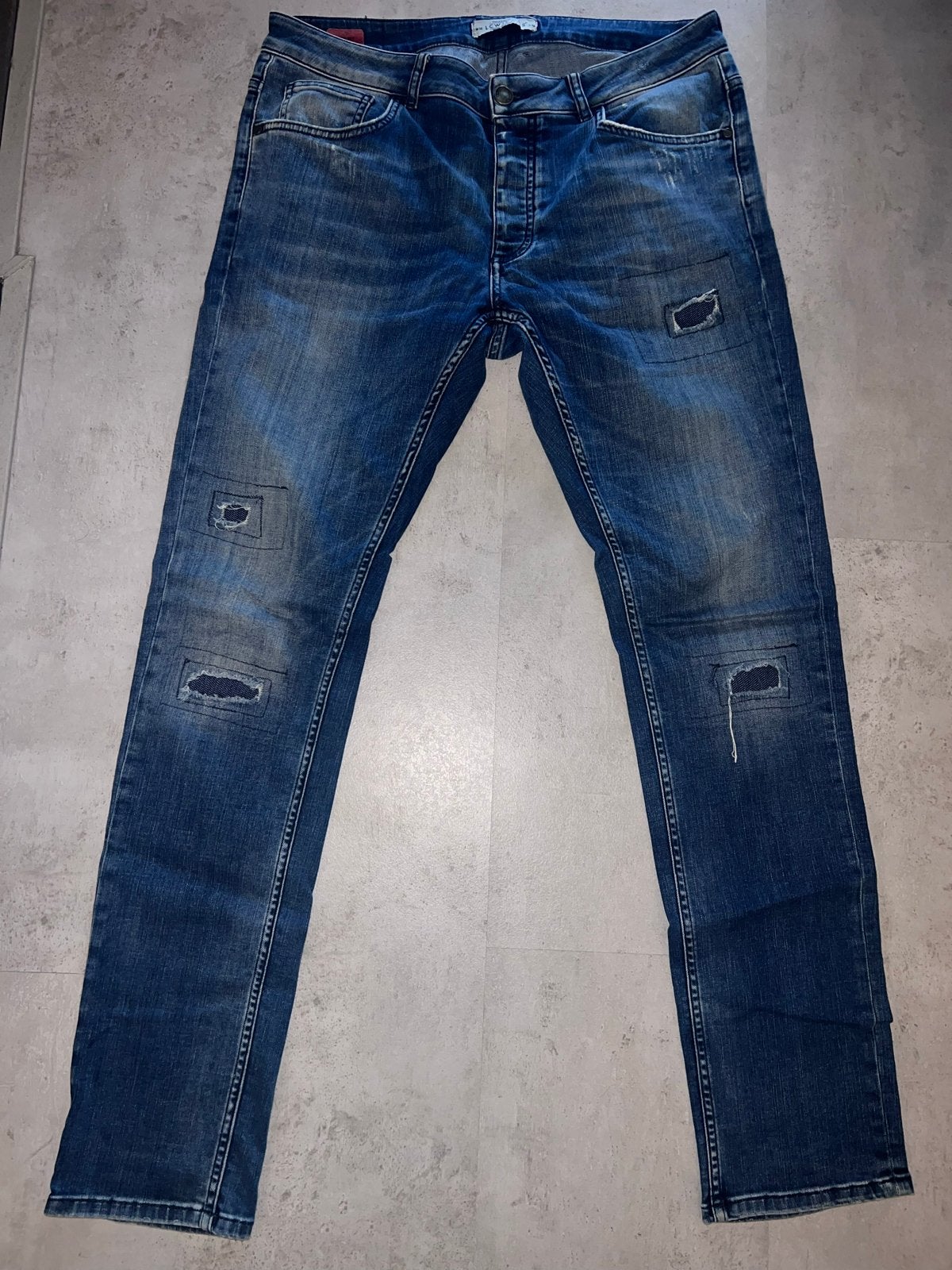 LC Waikiki Jeans W36 L33 Heren Spijkerbroek Slim Fit, Kleding | Heren, Ophalen of Verzenden, Gedragen, Blauw, W36 - W38 (confectie 52/54)