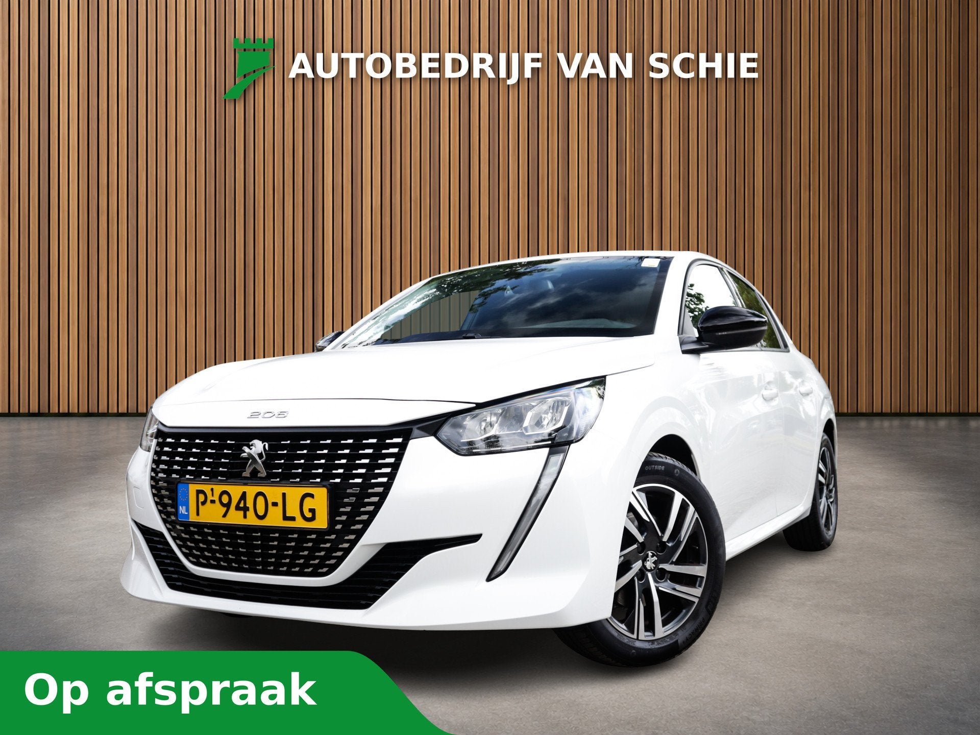 Peugeot 208 1.2 PureTech 100 Allure 1e-Eig. & Dealer-Onderh, 12 maanden, 101 pk, Gebruikt, Leder en Stof
