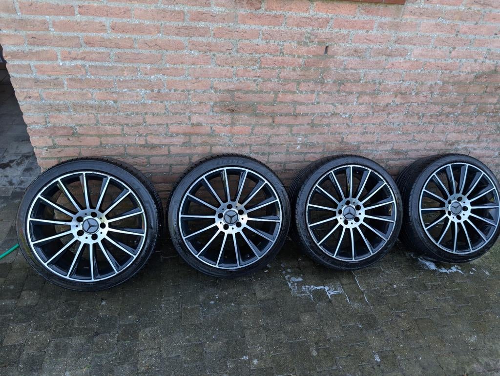 19 inch Mercedes velgen breedset, 19 inch, Banden en Velgen, Ophalen of Verzenden, Zomerbanden