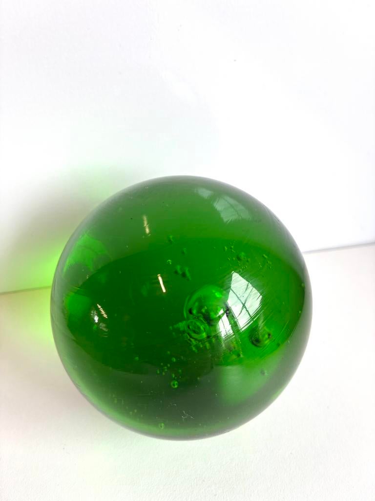 Prachtige groene Presse Papier, Ophalen of Verzenden