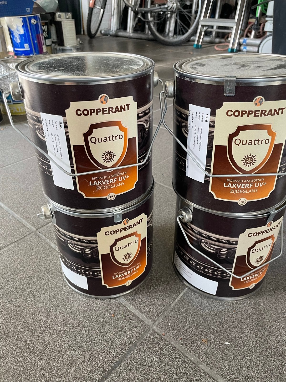 Copperant Quattro Lakverf UV+ Hoogglans/Zijdeglans, Overige kleuren, Nieuw, Ophalen of Verzenden, Lak