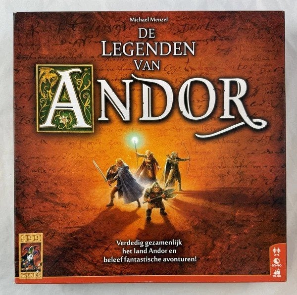 De Legenden van Andor bordspel Michael Menzel Kosmos, Coolsingel 104, 3011 AG Rotterdam, Netherlands, Verzenden, Een of twee spelers