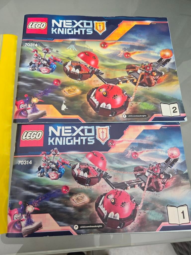 Lego Nexo Knights 70314 Beast Master's Chaos Chariot, Gebruikt, Lego, Ophalen of Verzenden, Complete set