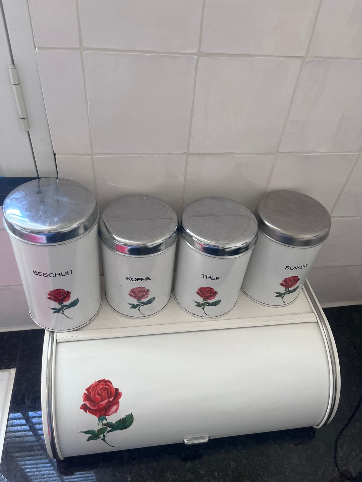 Mooie set jaren 60/70, Ophalen of Verzenden, Gebruikt, Brabantia