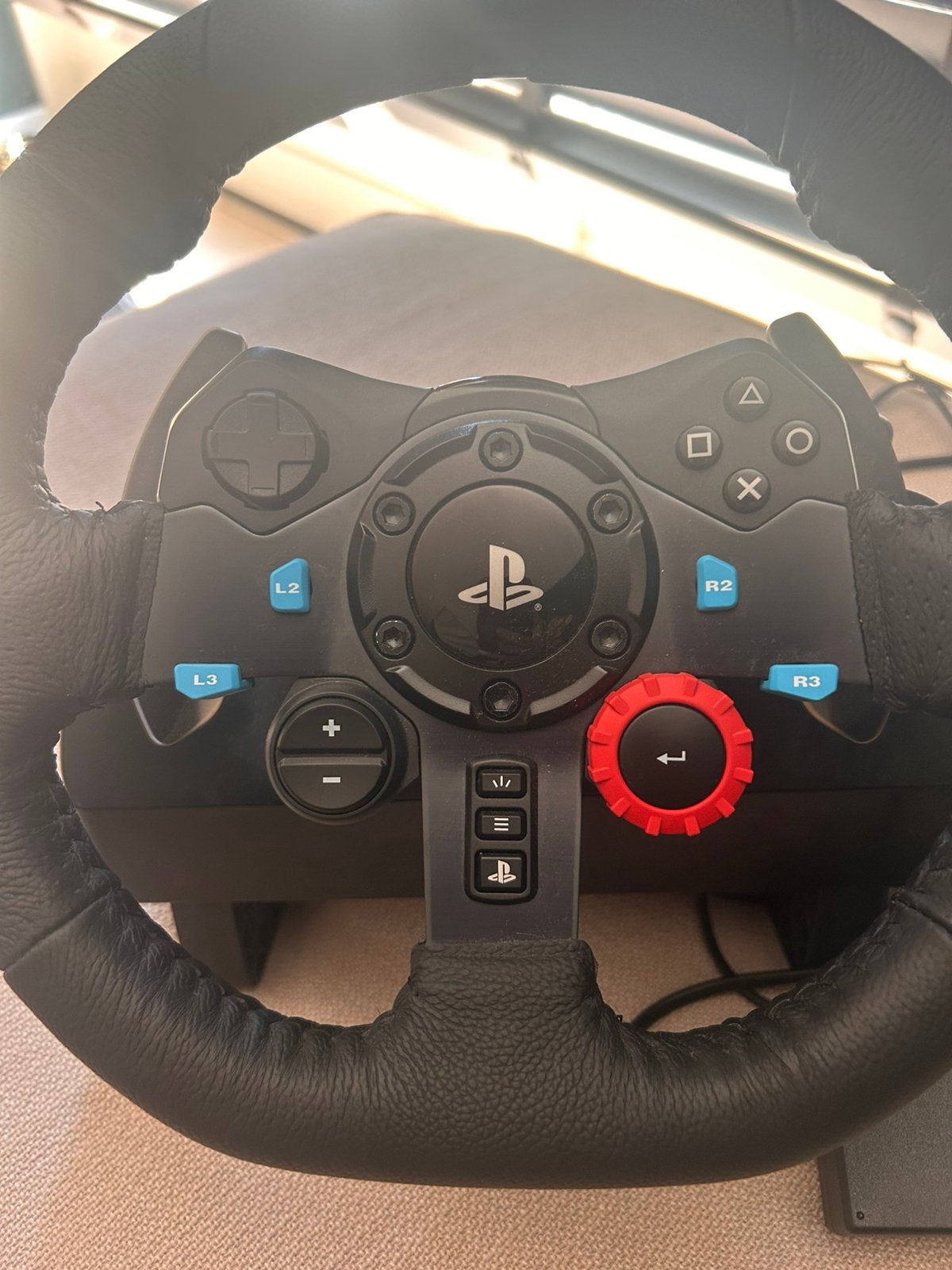 Logitech g g29 driving force racestuur en pedalen PS4 PS5, Spelcomputers en Games, Ophalen, Zo goed als nieuw