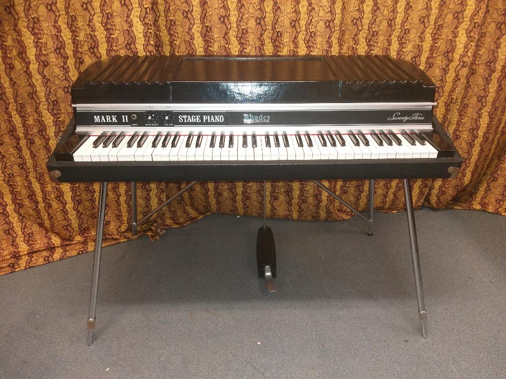 Rhodes mark 2 piano 1980 incl restauratie en garantie, Gebruikt, Ophalen, Overige merken, Met standaard