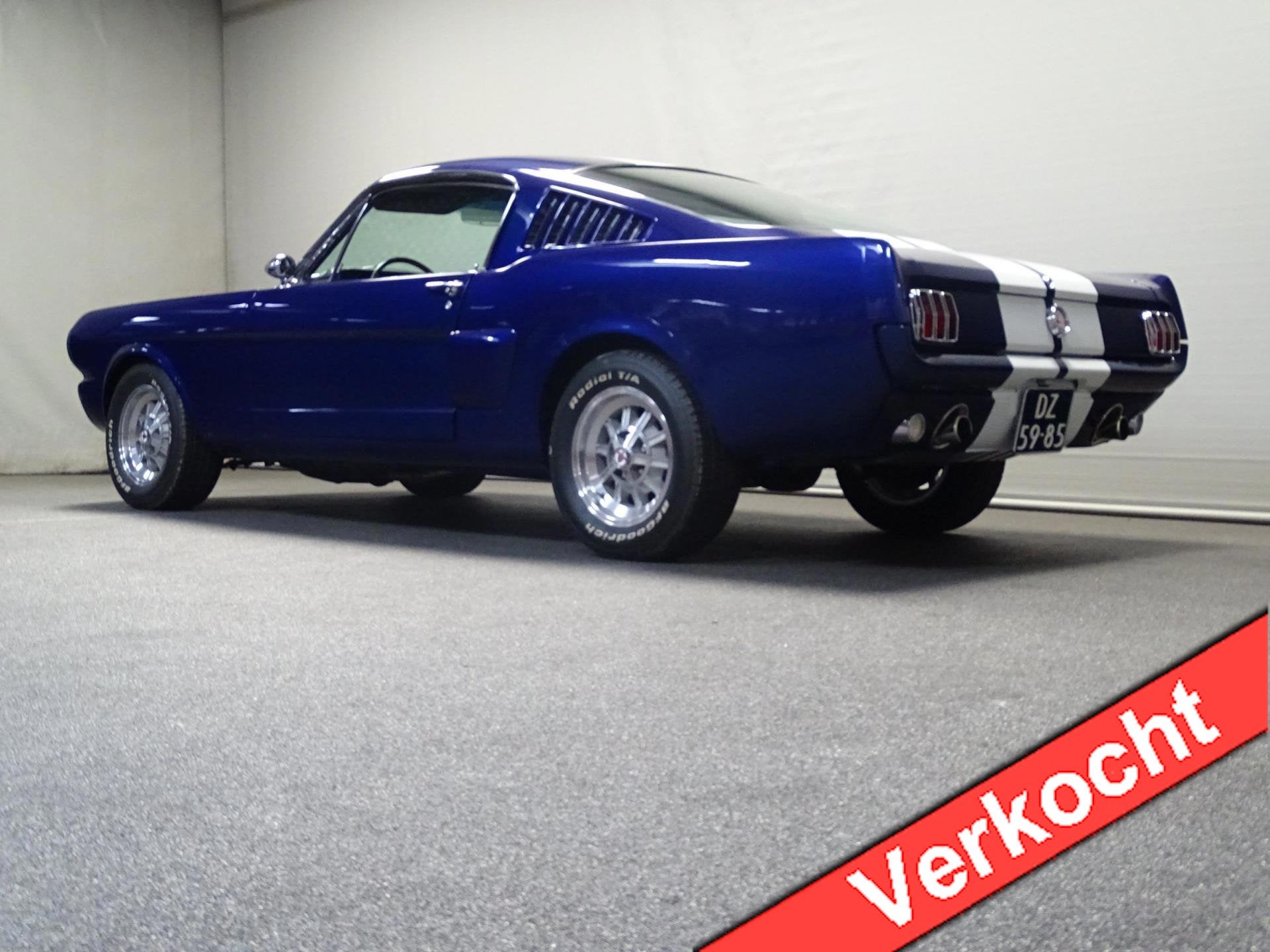 Ford MUSTANG, Gebruikt, Overige carrosserieën, Blauw, Bedrijf